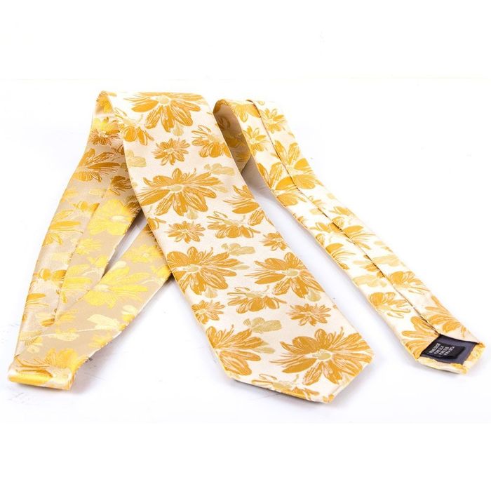Краватка чоловіча жовтий шовковий SCHONAU and HOUCKEN fareshs-13 купити недорого в Ти Купи