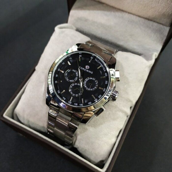 Мужские наручные часы FORSINING WALKER STEEL 1026 купить недорого в Ты Купи