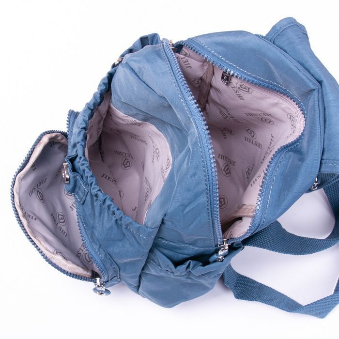 Женский тканевый рюкзак Jielshi 9381 blue купить недорого в Ты Купи