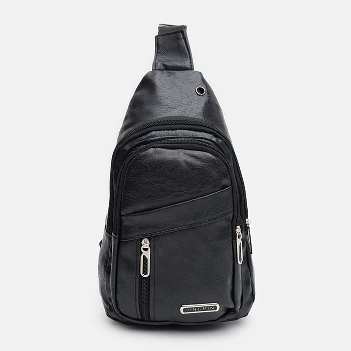 Чоловічий рюкзак через плече Monsen C1920bl-black купити недорого в Ти Купи