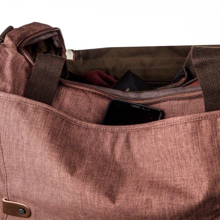 Дорожная текстильная сумка Vintage 20138 купить недорого в Ты Купи