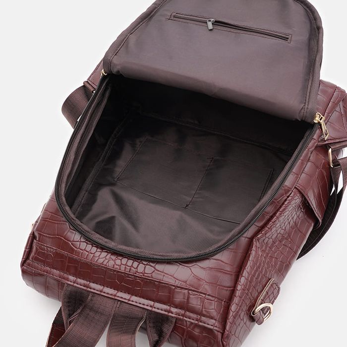 Женский рюкзак Monsen C1KM1330br-brown купить недорого в Ты Купи