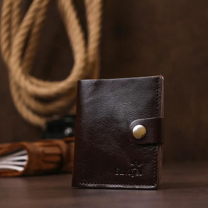 Чоловічий шкіряний гаманець SHVIGEL 16506 купити недорого в Ти Купи
