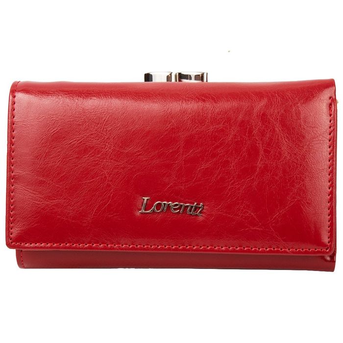 Женский кожаный кошелек LORENTI DNKL 55020-BPR-red купить недорого в Ты Купи