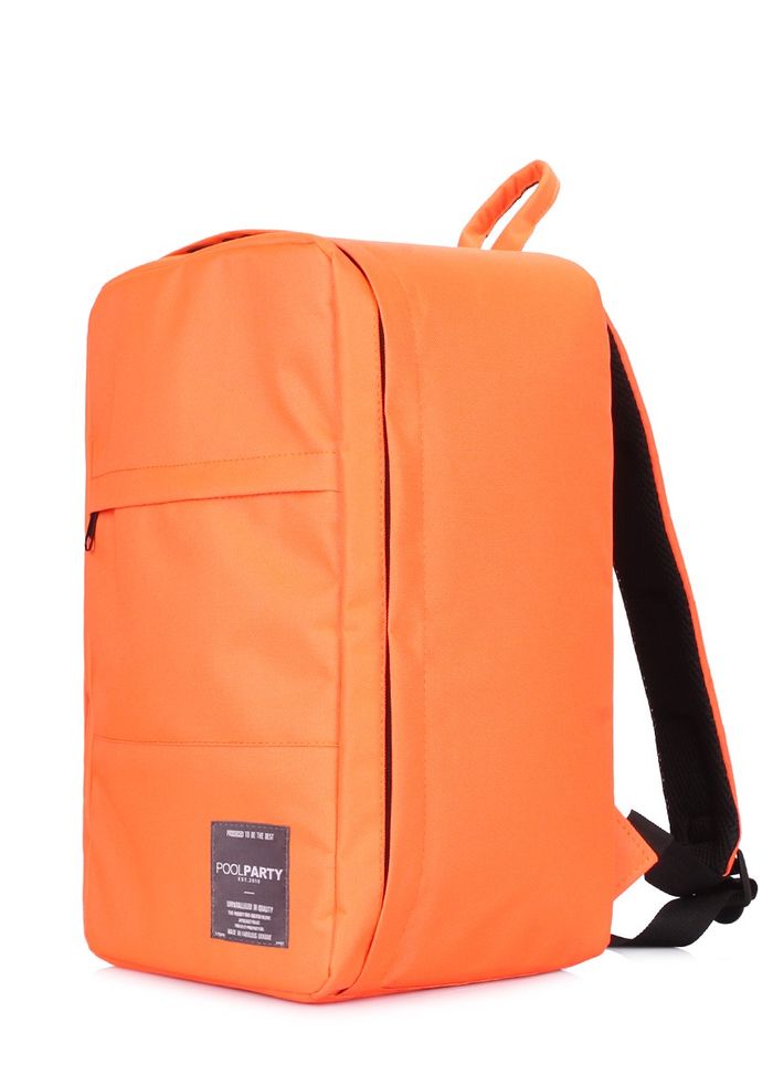 Рюкзак для ручной клади POOLPARTY Ryanair / Wizz Air / МАУ hub-orange купить недорого в Ты Купи