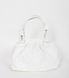 Женская белая классическая сумка из экокожи FAMO Адриен