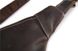 Кожаная темно-коричневая сумка на пояс Bexhill bx9415