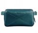 Женская кожаная поясная сумка BlankNote Dropbag Maxi зеленая Krast BN-BAG-20-MALACHITE