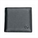 Чоловічий шкіряний гаманець Weatro 11,5 х 10 х 3,5 см Чорний wtro-nw-168-65-08