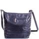 Женская синяя кожаная сумка ETERNO