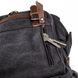 Чоловіча текстильна чорна сумка-рюкзак Vintage 20143
