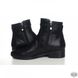Женские кожаные ботинки черного цвета Villomi 2510-08