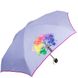 Женский серо-синий облегченный компактный механический зонт NEX