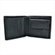 Мужской кожаный кошелек Weatro 11,5 х 10 х 3,5 см Черный wtro-nw-168-65-08