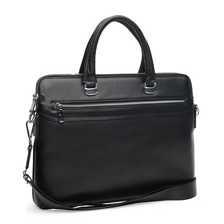 Чоловіча шкіряна сумка Ricco Grande K117610-black купити недорого в Ти Купи