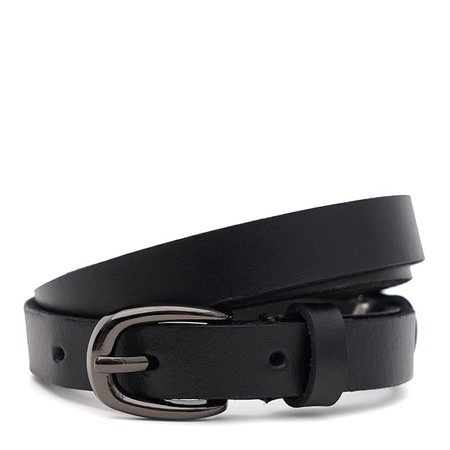 Женский кожаный ремень Borsa Leather 100v1genw30-black купить недорого в Ты Купи