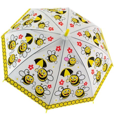 Детский зонт-трость полуавтомат «Пчелки» Paolo Rosi 1065274945 купить недорого в Ты Купи