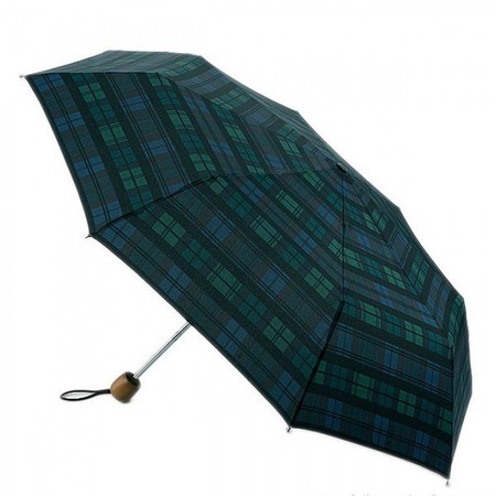 Мужской механический зонт Fulton Stowaway Deluxe-2 L450 - Moody Check купить недорого в Ты Купи