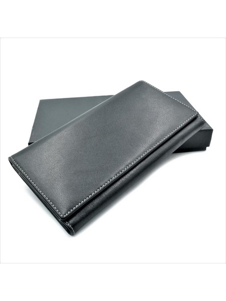 Чоловічий шкіряний клатч-гаманець Weatro 19 х 10,5 х 2,5 см Чорний wtro-165-5-40 купити недорого в Ти Купи