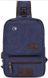 Чоловіча синя тканинна сумка Polo 9918
