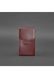 : Єнському шкіряна сумка BlankNote Mini поясна / кроссбоді вертикальна бордова - BN-BAG-38-1-VIN