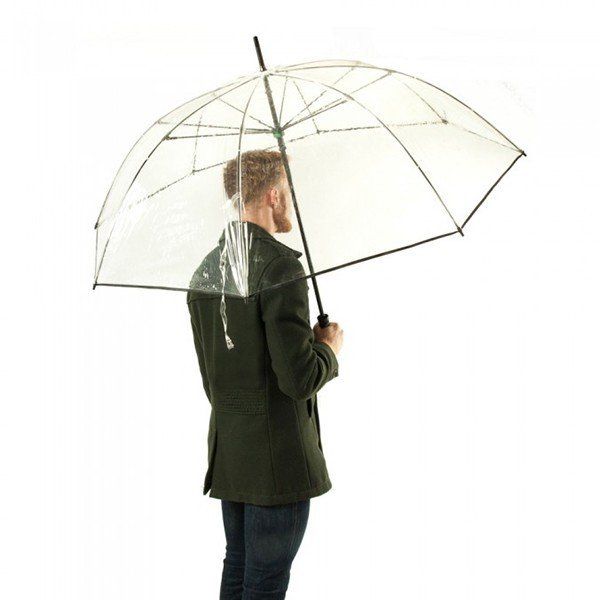 Механічна парасолька-гольфери унісекс FULTON CLEARVIEW S841 - CLEAR купити недорого в Ти Купи