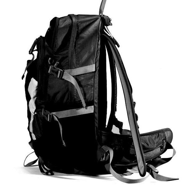 Рюкзак треккинговый мужской вместительный ONEPOLAR w1729-black купить недорого в Ты Купи