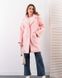 Пальто ISSA PLUS 14270 L рожевий