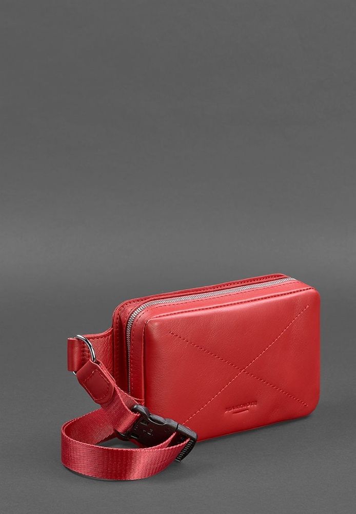 Шкіряний ремінь Bag bagbag mini червоний bn-bag-6-червоний купити недорого в Ти Купи