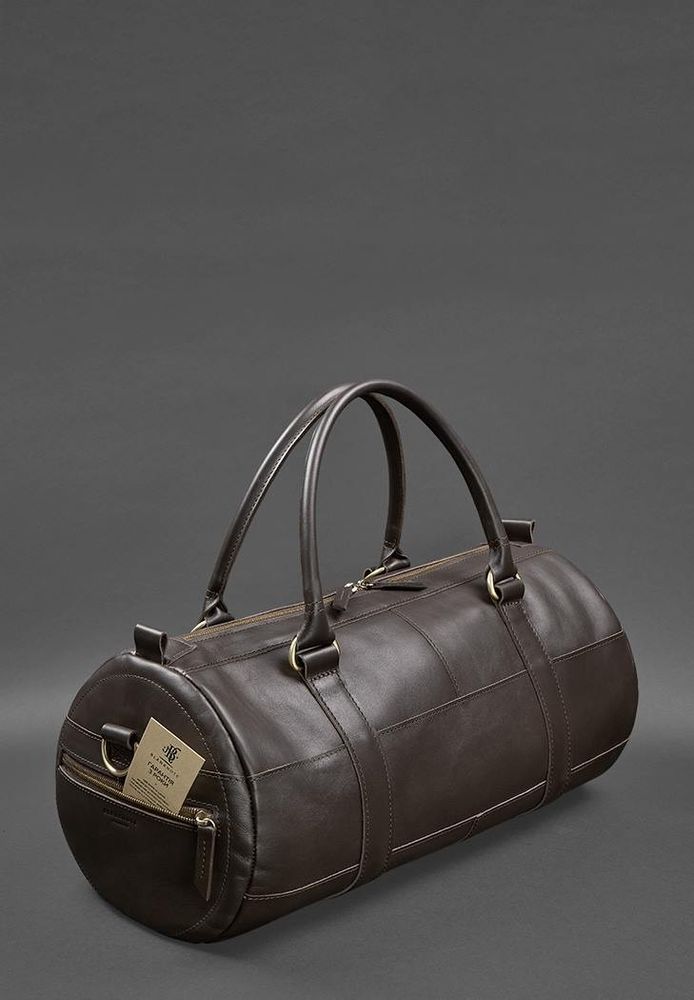 Мужская кожаная сумка Harper темно-коричневая краст BN-BAG-14-CHOKO купить недорого в Ты Купи