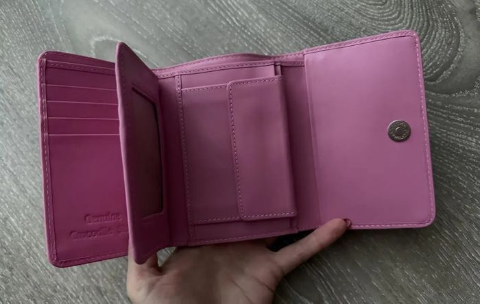Гаманець з натуральної шкіри крокодила Ekzotic Leather cw106_5 купити недорого в Ти Купи