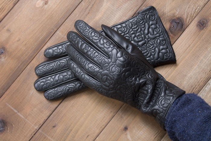 Женские сенсорные кожаные перчатки Shust Gloves 947s2 купить недорого в Ты Купи