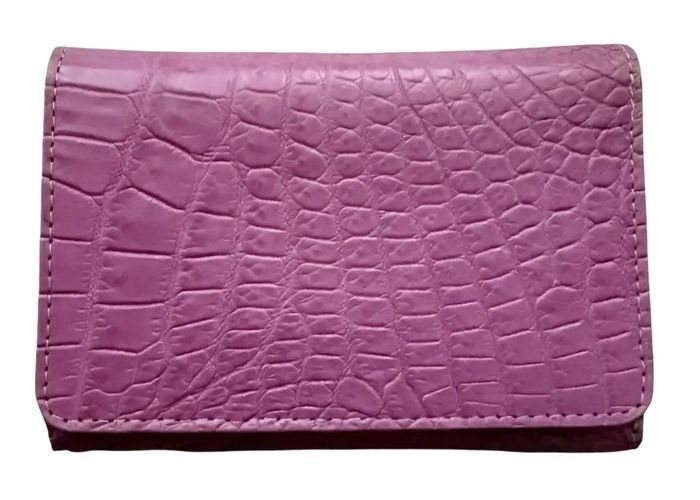 Гаманець з натуральної шкіри крокодила Ekzotic Leather cw106_5 купити недорого в Ти Купи