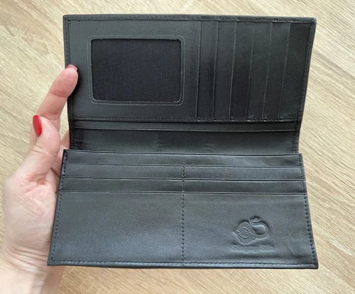 Гаманець з натуральної шкіри морського схилу Ekzotic Leather stw7 купити недорого в Ти Купи