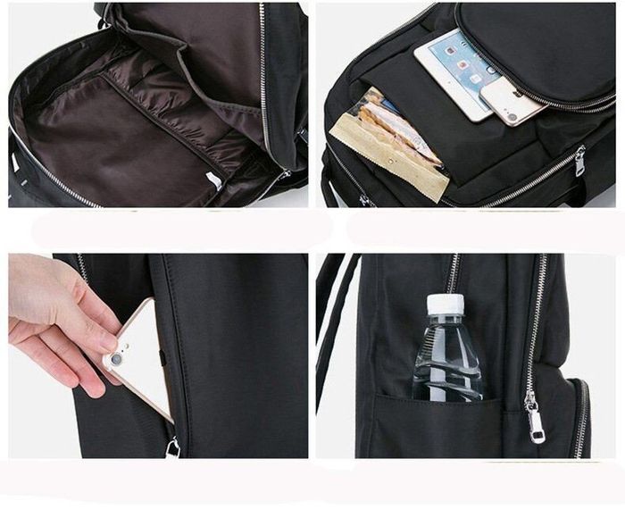 Нейлоновый серый рюкзак Vintage 14813 серый купить недорого в Ты Купи