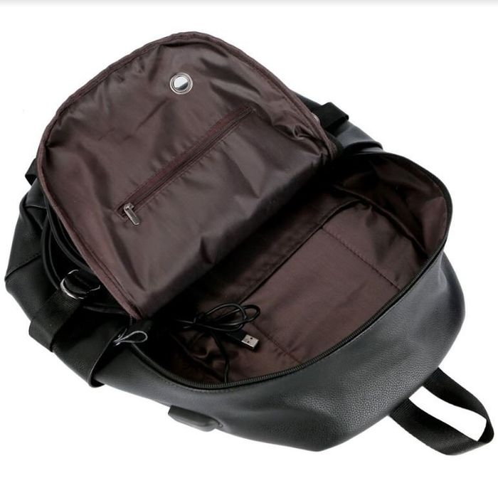 Чоловічий чорний рюкзак Polo 5511 купити недорого в Ти Купи