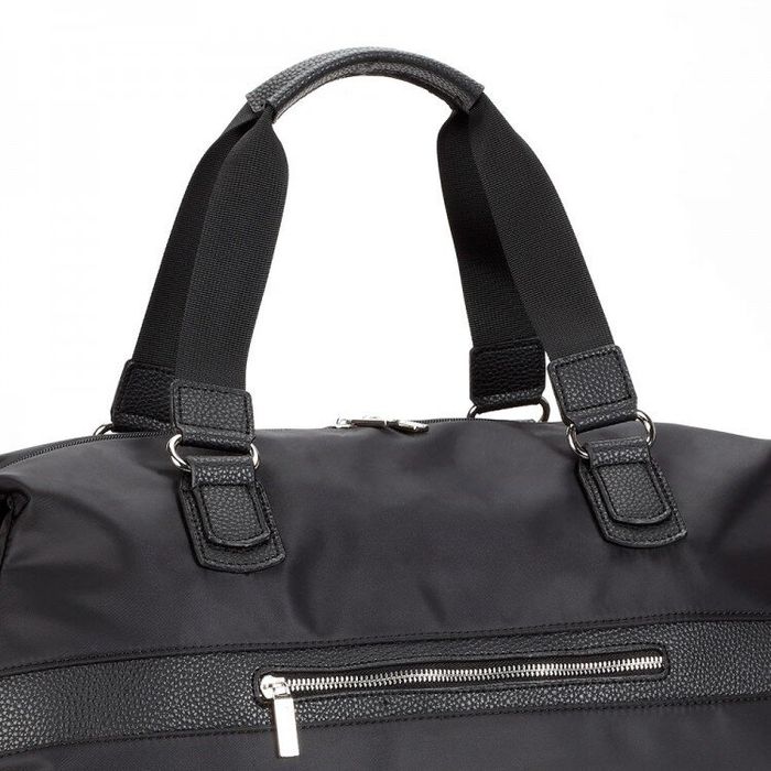 Дорожньо-спортивна сумка Dolly 942 чорна купити недорого в Ти Купи