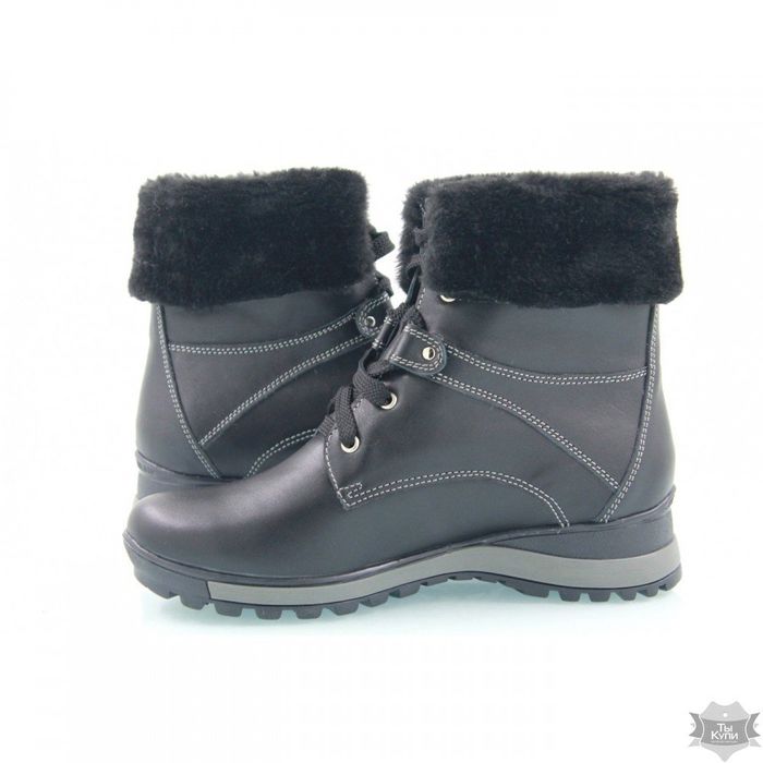 Размер 36 - Женские зимние кожаные ботинки Villomi Murena-02 купити недорого в Ти Купи