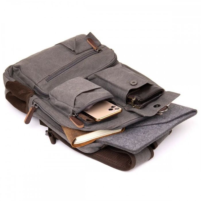Текстильний рюкзак Vintage 20618 купити недорого в Ти Купи