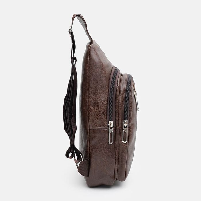 Чоловічий рюкзак через плече Monsen C1925br-brown купити недорого в Ти Купи