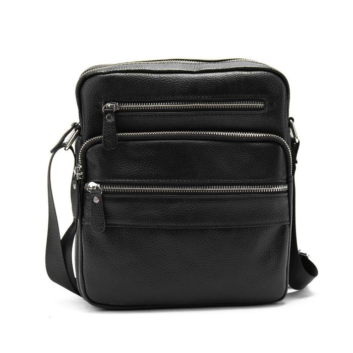 Чоловіча шкіряна сумка через плече Tiding Bag M56-9981A купити недорого в Ти Купи