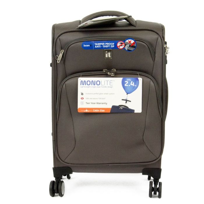 Чемодан IT Luggage 35,5x55,5x20 см APPLAUD / Grey-Black S купити недорого в Ти Купи