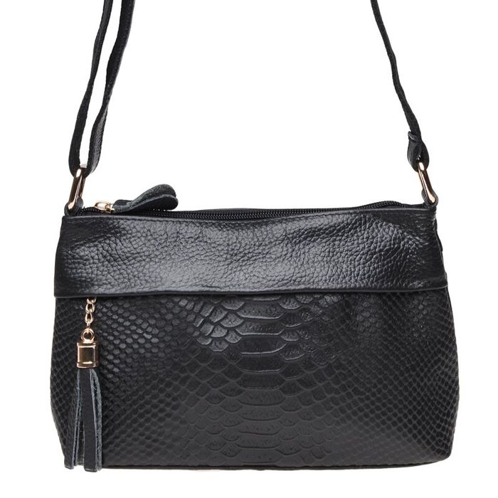 Женская кожаная сумка Keizer K11181-black купить недорого в Ты Купи