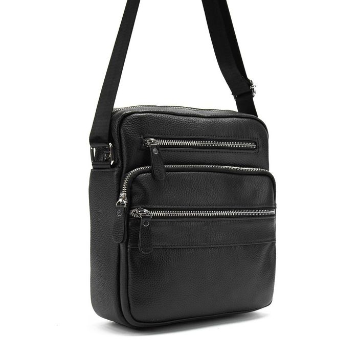 Мужская кожаная сумка через плечо Tiding Bag M56-9981A купить недорого в Ты Купи