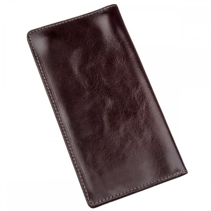 Чоловічий гаманець зі шкіри SHVIGEL 16193 Коричневий купити недорого в Ти Купи