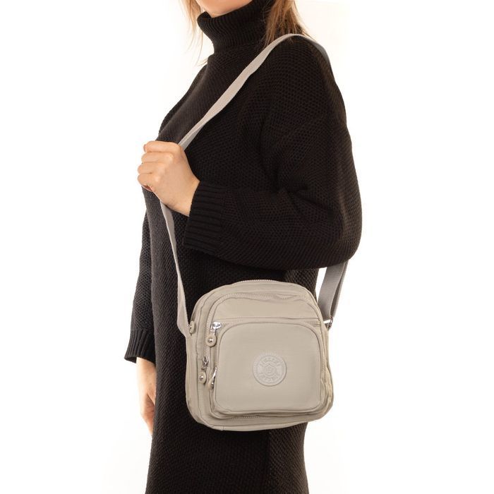 Жіноча сумка Jielshi M008 beige купити недорого в Ти Купи
