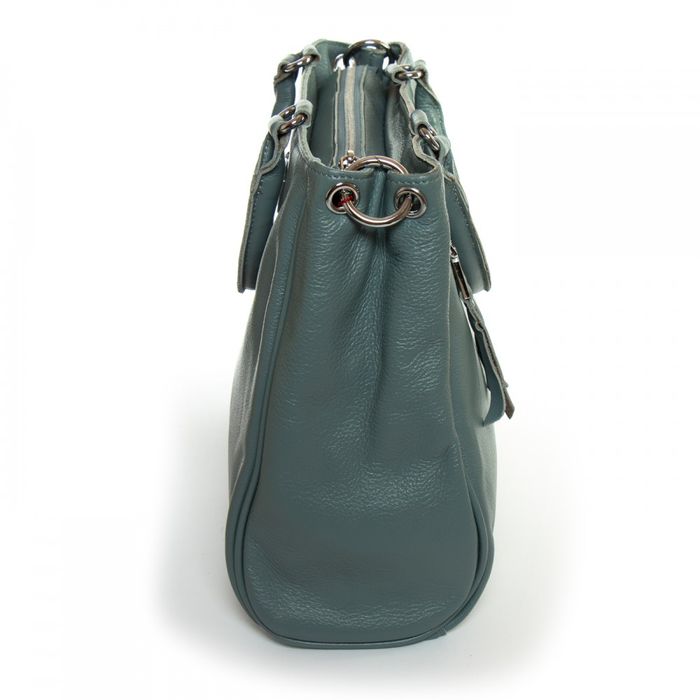 Жіноча шкіряна сумка ALEX RAI 8782-9 l-green купити недорого в Ти Купи