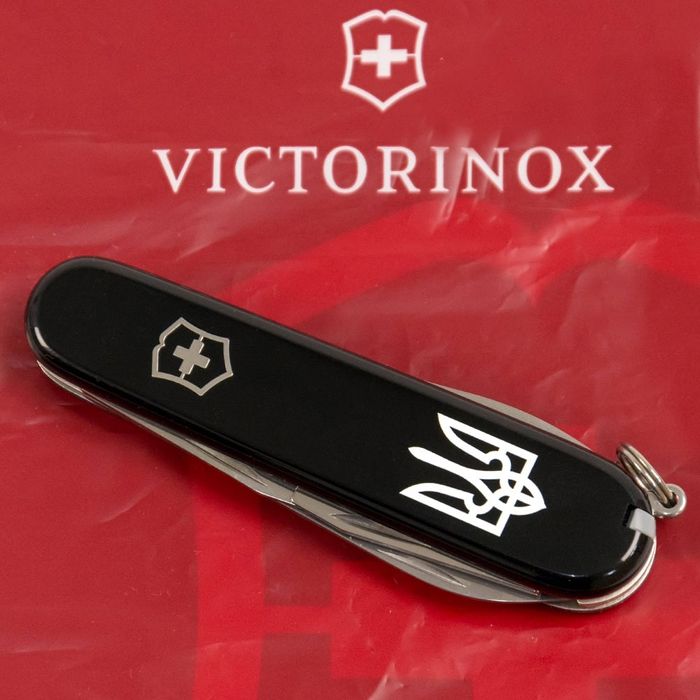 Складной нож Victorinox SPARTAN UKRAINE Трезубец.бел. 1.3603.3_T0010u купить недорого в Ты Купи