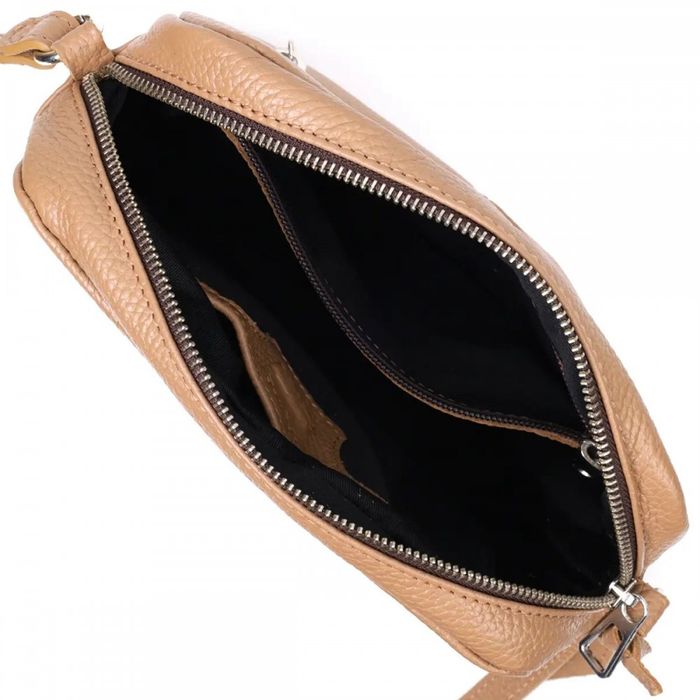 Жіноча шкіряна сумка через плече GRANDE PELLE 11652 купити недорого в Ти Купи