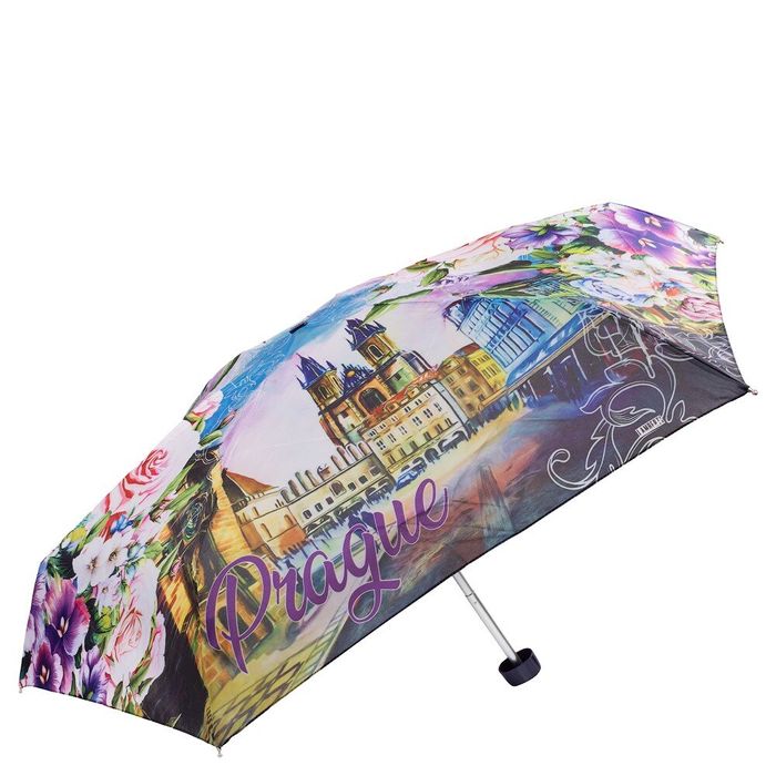 Жіноча компактна полегшена механічна парасолька LAMBERTI z75119-1876 купити недорого в Ти Купи
